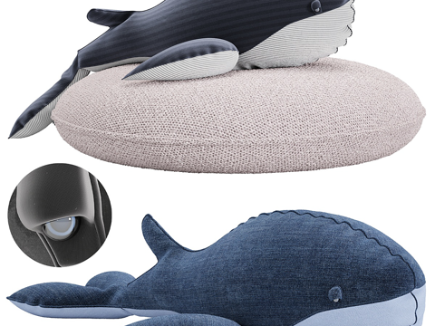 Whale Plush Toy