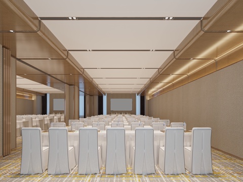 Modern Hotel Conference Room Report Hall