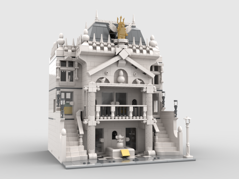 LEGO European Museum Building Blocks Toy