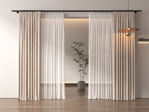 curtain fabric curtain gauze curtain