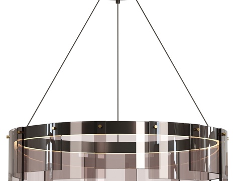 Modern acrylic chandelier