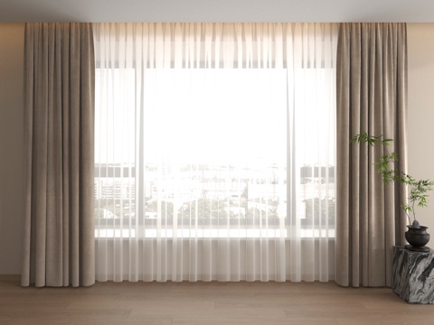 curtain fabric curtain gauze curtain