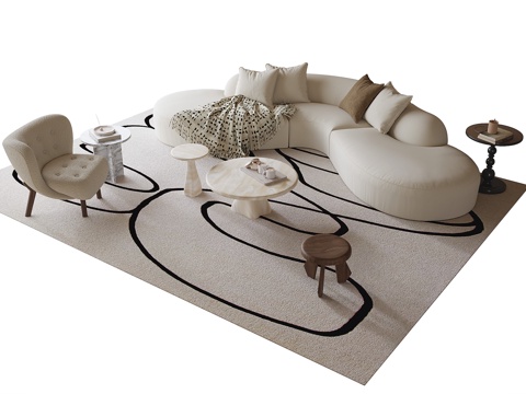 Cream style sofa