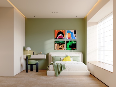 Dopamine kids Bedroom Small Fresh Boys Room