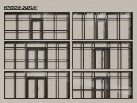 Modern window Aluminum alloy window casement window floor to ceiling window sliding window