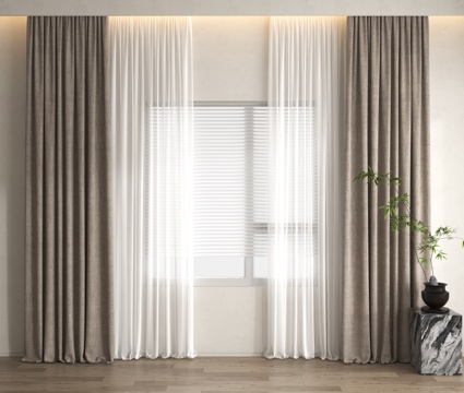 curtain fabric curtain gauze curtain