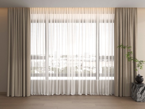 curtain fabric curtain gauze curtain