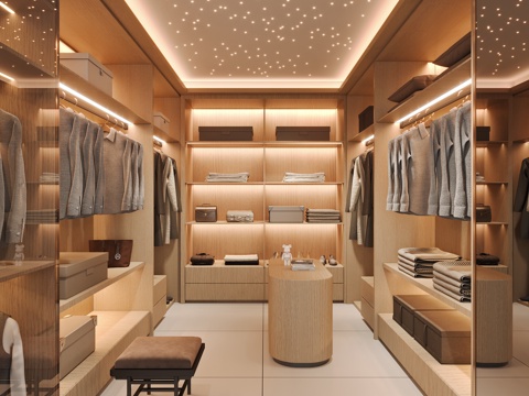 Modern Cloakroom