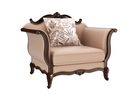 European-style single sofa