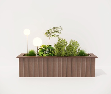 landscape plant flower box outdoor plant