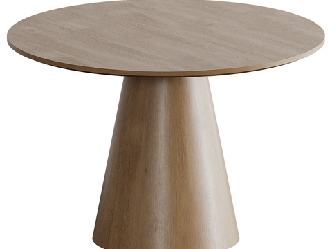 Modern round dining table