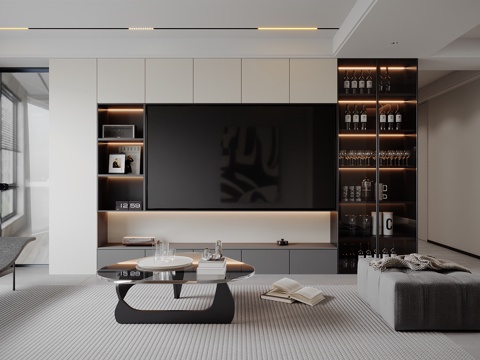 Modern Living&Dining Room