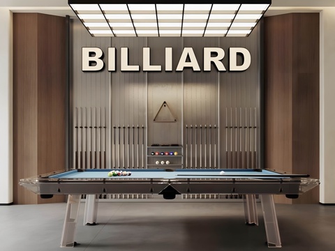 Modern Billiard Room