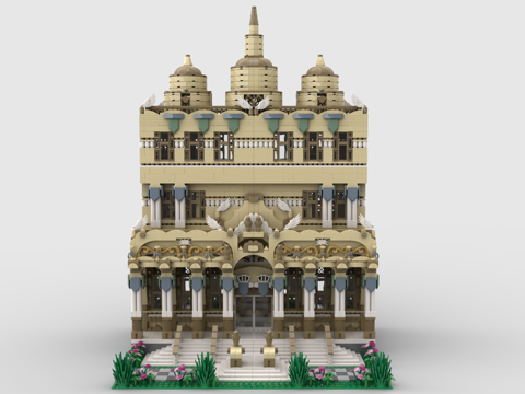 LEGO European Court Building Blocks Toy