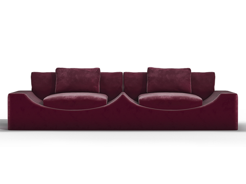 modern double sofa living room sofa