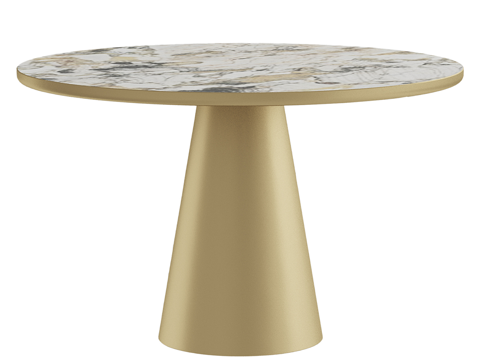 Affordable Luxury Style Round Dining Table