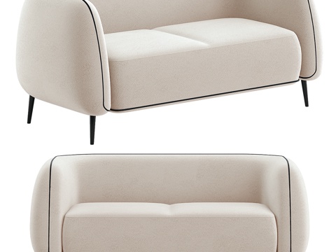 Modern double sofa