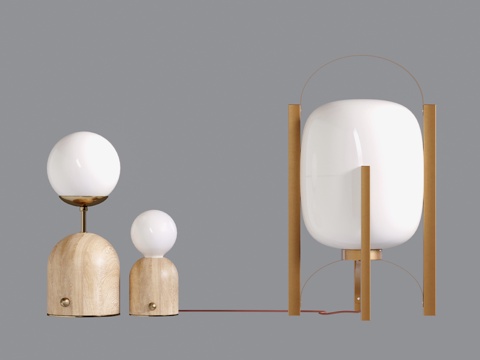 Cream Style table lamp spherical table lamp