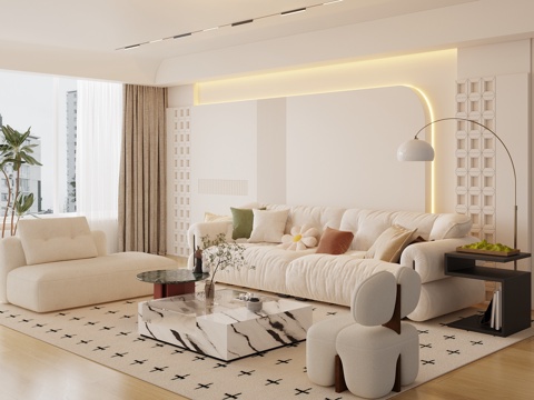 Cream Style living room