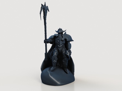 Game Character Sculpture Warrior Warrior