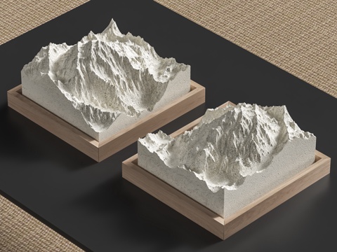 New Chinese-style Mountain-shaped Decorative Ornaments Gypsum Ornaments Crafts Ornaments