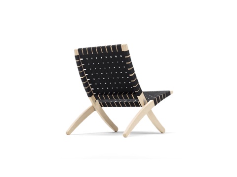 Nordic Lounge Chair Cuban Chair Woven Folding Chair