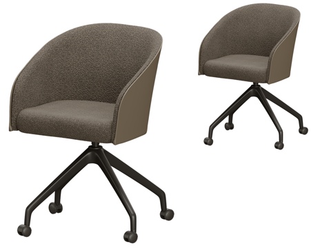 European-style single-chair office chair