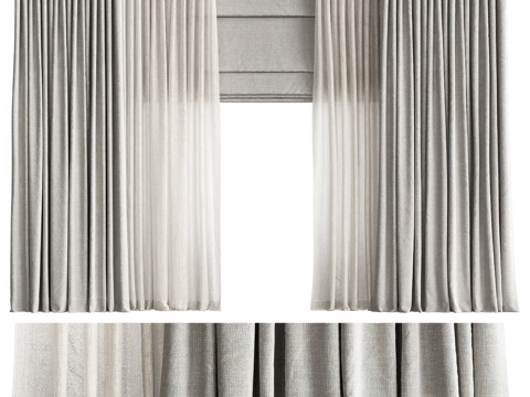 Modern Curtain Window Screen