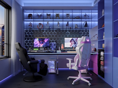 Modern E-sports room