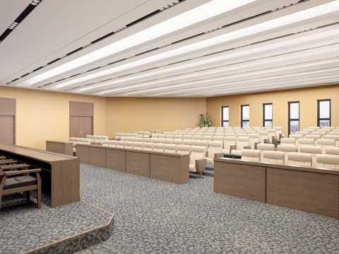 Modern Ladder Multi-function Lecture Hall