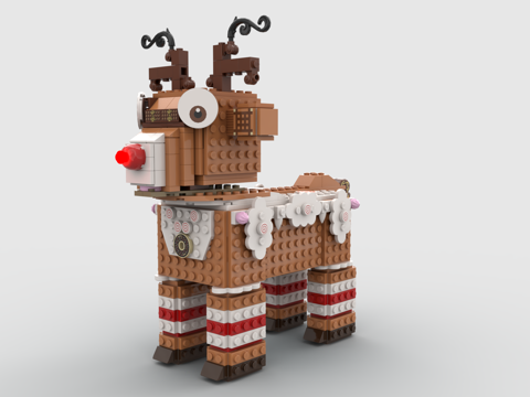 Lego LEGO Christmas Reindeer Blocks Toy