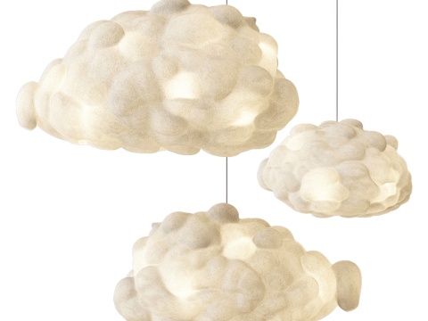 Modern decorative chandelier cloud lamp