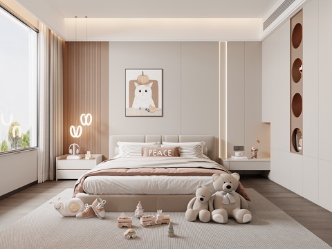 Modern Girls Room kids Bedroom