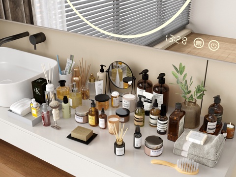 Modern washing daily toiletries toiletries cosmetics shampoo