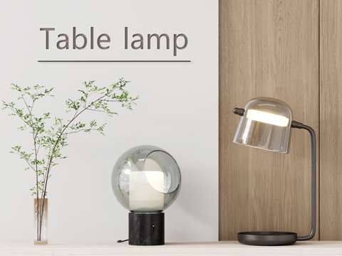 modern table lamp glass table lamp