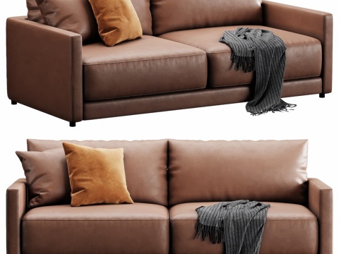 Modern double sofa