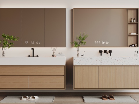 Modern bathroom cabinet