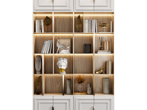 Jane European Bookcase Showcase