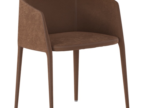 MDF Italia Chair Dining Chair Leather Chair