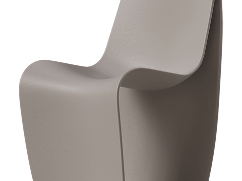 MDF Italia Modern Shaped Chair Lounge Chair