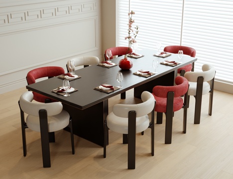 New Chinese Dining Table and Chair