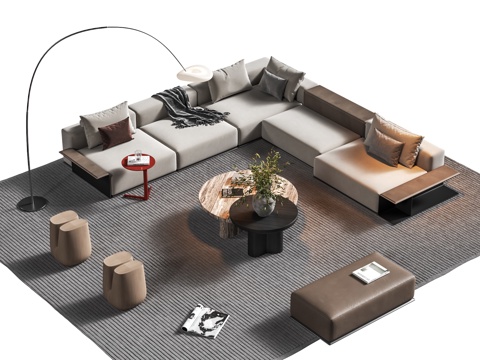 poliform Sectional Sofa