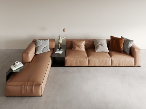 Multi-person sofa Corner sofa