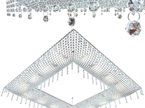 Crystal ceiling lamp