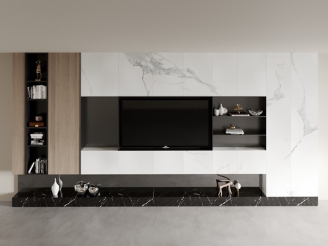 Modern TV Wall