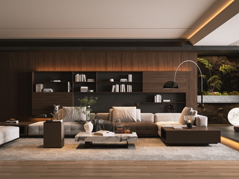 Minotti Sectional Sofa living room