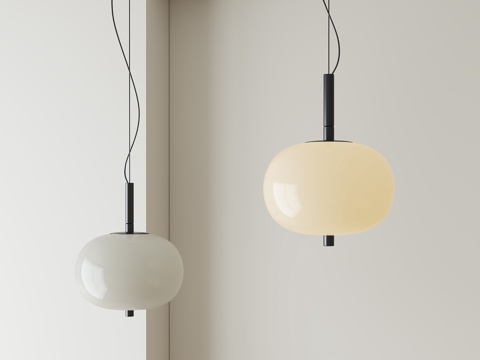 Modern minimalist small chandelier