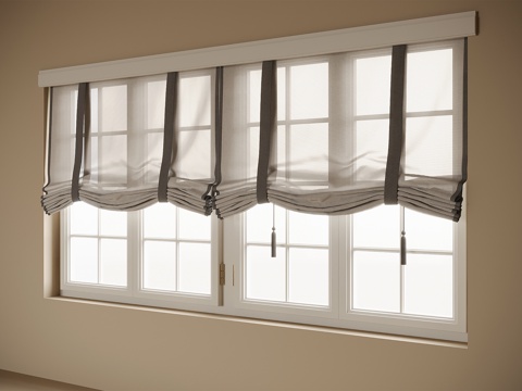 French Curtain Sunshade Shutter