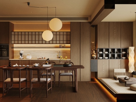 New Chinese Zen Tea Room