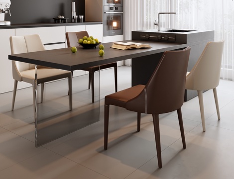 Modern Dining Table and Chair